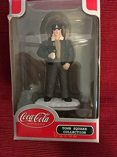 Coca Cola Town Square Collection Man Wearing a Bomber Jacket