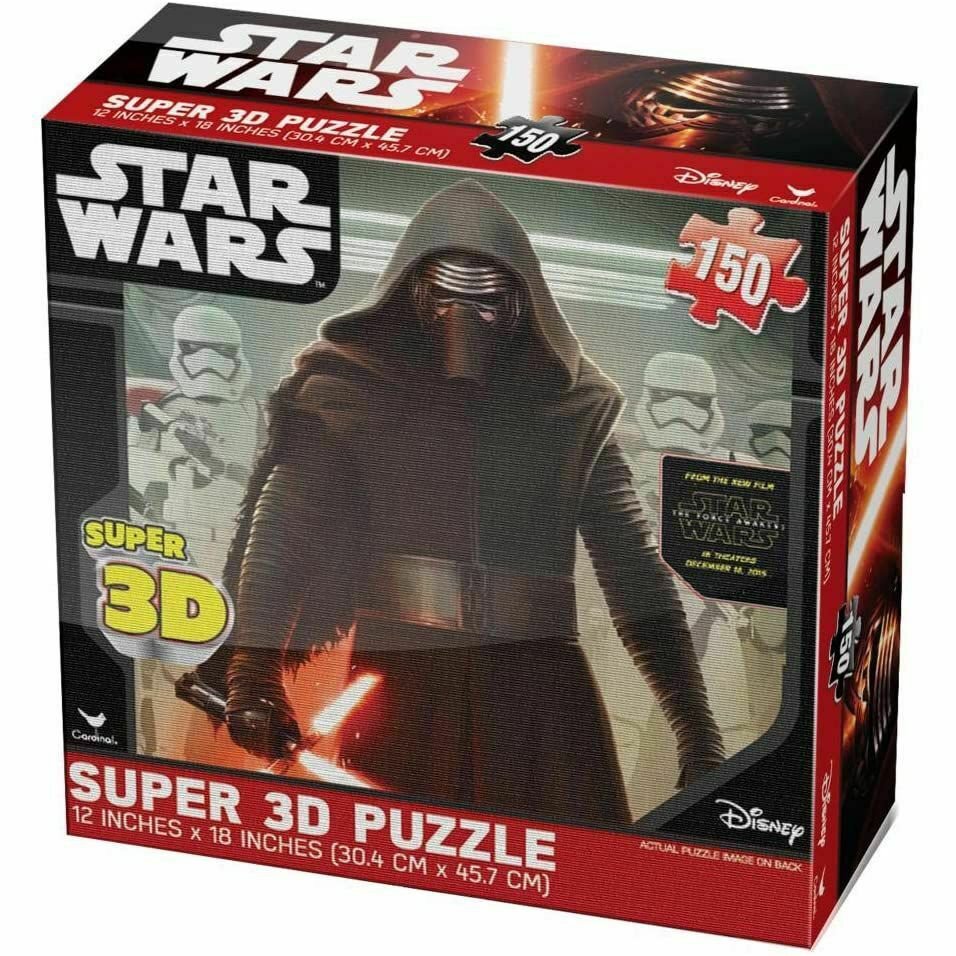 Star Wars Episode VII Super 3D Kylo Ren Storm Troopers Puzzle by Cardinal