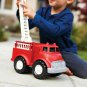 Green Toys Fire Truck - BPA Free, Phthalates Free Imaginative Play Toy for Impr