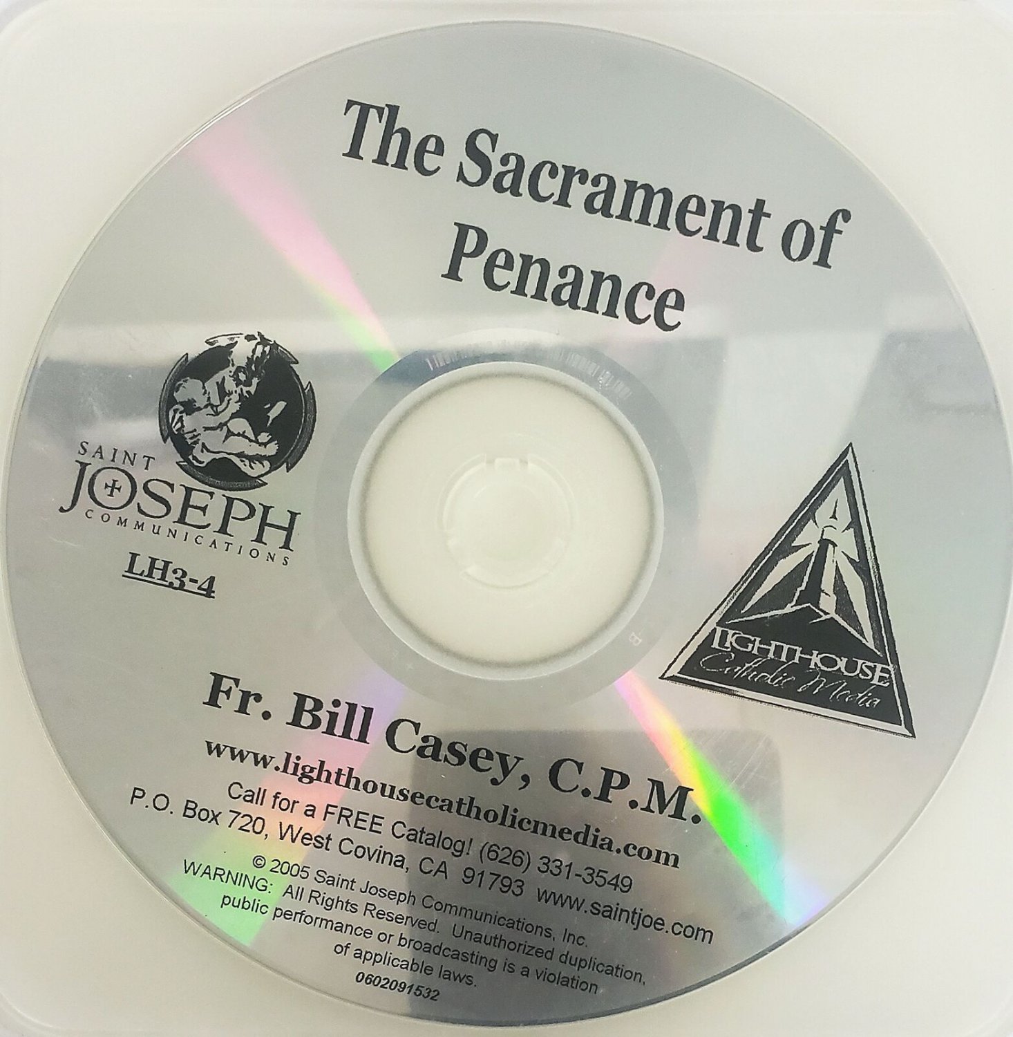 Fr. Bill Casey: The Sacrament of Penance - Lighthouse Catholic Media (Education
