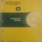 John Deere 915 Rotary Impeller Mower Operator's Manual Part No. OME92540