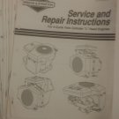 Briggs & Stratton Service and Repair Instructions For 4-Cycle Twin Cylinder "L"