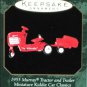 1955 Murray Tractor and Trailer 1999 Hallmark Miniature Ornament