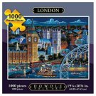 Jigsaw Puzzle - London 500 Pc By Dowdle Folk Art by Dowdle Folk Art Jigsaw Puzzle - London 500 Pc By Dowdle Folk Art by Dowdle Folk Art