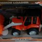 Backhoe Loader Construction Vehicle Toy Car Lights Sounds Micro Series Battat