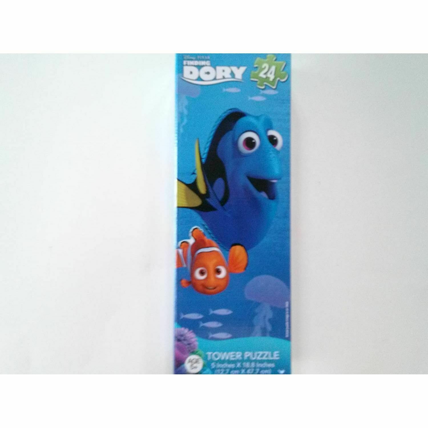 Finding Dory Tower Puzzle 24 Pieces Ages 5+ 18.8 x 5 Inches