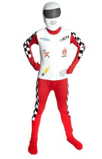 Formula 1 Racer - Morphsuit for Kids - Childrens Costume - Size Medium Fits age