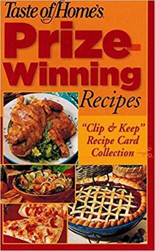 Prize-Winning Recipes: Clip & Keep Recipe Card Collection (Taste of Home) (Cookb