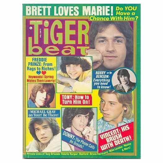 Tiger Beat Osmonds, Tony, Vincent, Freddie Prinze, Heywoods - April 1975 (Colle