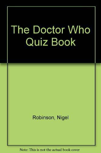 Dr. Who and the Quiz Book (Mass Market Paperback)