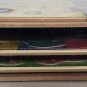 Disney Real Wood Learning Puzzle Box Includes 3 Puzzles - ABC's, Numbers, Shapes