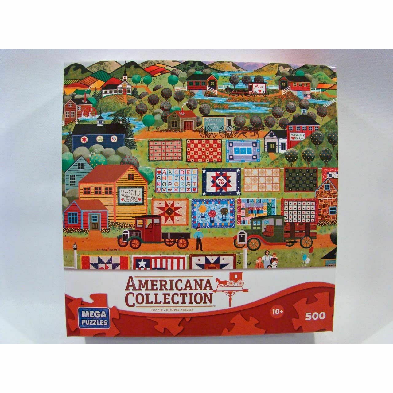 Americana Collection 500 Piece Jigsaw Puzzle: Quilts for Sale