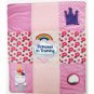 Born Loved Baby Interactive Blanket 30" x 40" With Teething Ring Princess in Tra
