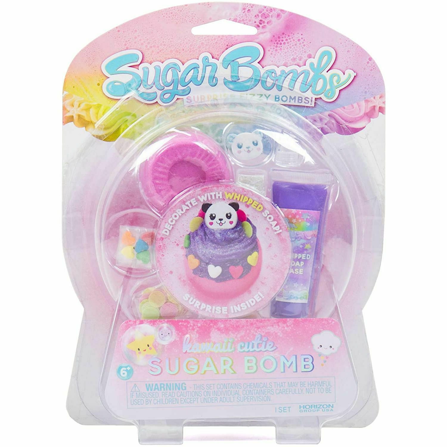 Sugar Bombs by Horizon Group USA, Design & Decorate Your Own Kawaii Themed Fizzi