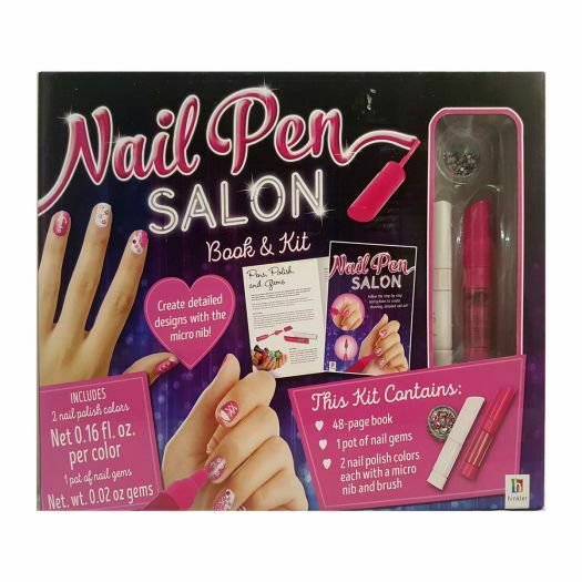Nail Pen Salon Book & Kit - Create Detailed Designs with the Micro Nib