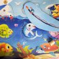 Imaginarium Magnetic Wood Peg Puzzle 8-Piece - Under The Sea Creatures