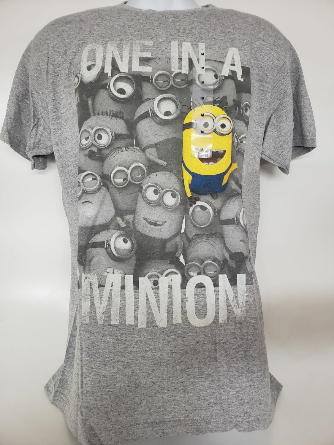 Despicable Me2 One In A Minion Graphic Short Sleeve T-shirt Adult Size ...