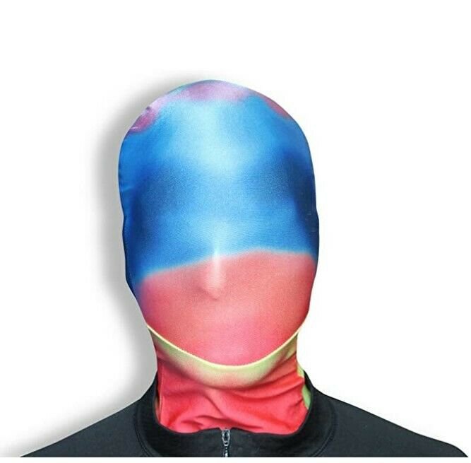 Morphsuit Mask For Halloween - Tie Dye