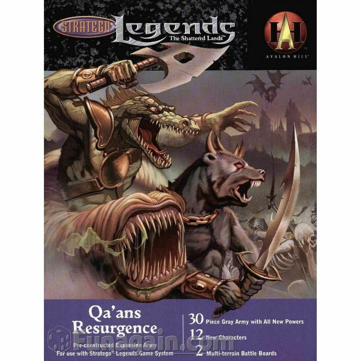 Qa'ans Resurgence Pre-constructed Expansion Army for use with Stratego Legends G