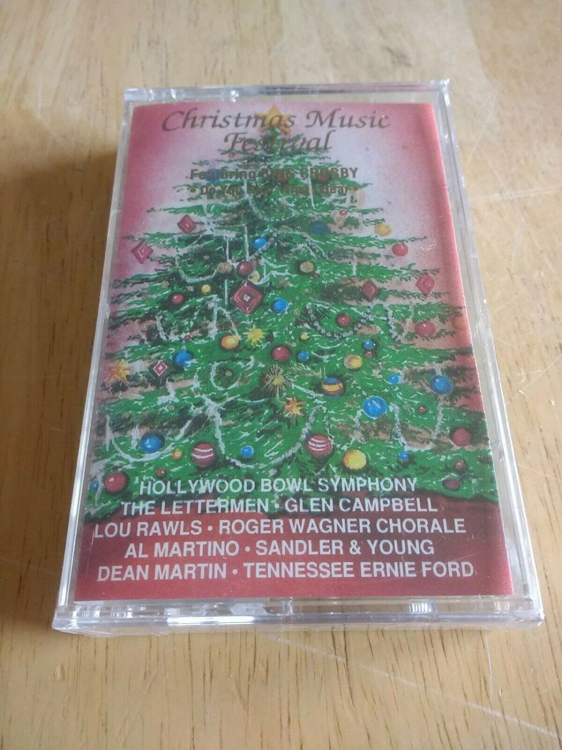 Christmas Music Festival Featuring Bing Crosby (Audio Music Cassette)