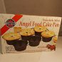 Norpro 6 Nonstick Mini Angel Food Cake Pan New With Recipes Linking Pans