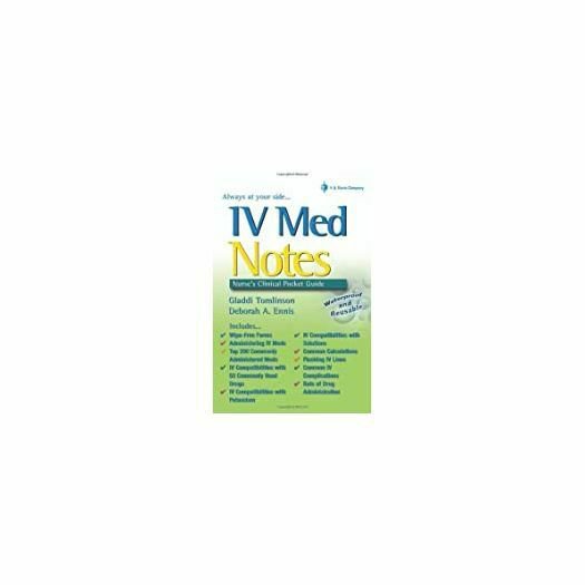 IV Med Notes: Nurse's Clinical Pocket Guide (Davis Notes) (Paperback)