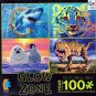 Ceaco Kids 4-in-1 Glow Zone Jigsaw Puzzle