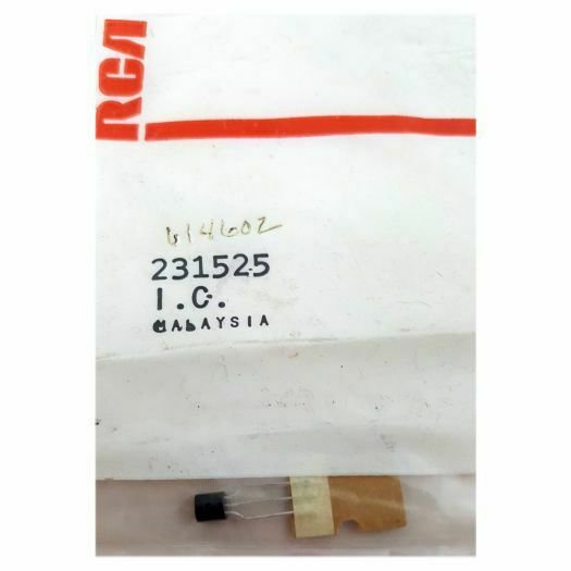 RCA VCR Replacement Part IC Integrated Chip Malaysia No. 231525