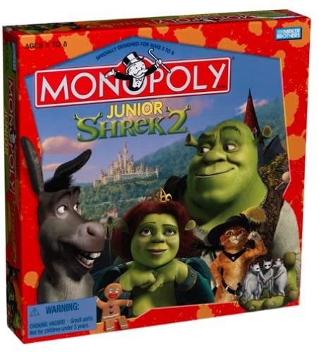 Monopoly Junior Shrek 2 Game