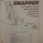 Snapper Parts Manual For 21" Steel Deck Walk Behind Mowers Series 12
