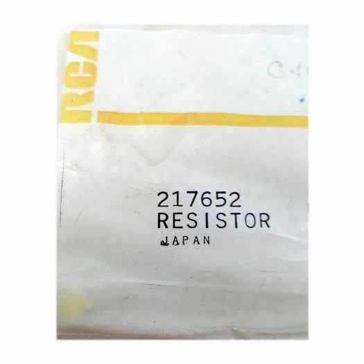 RCA VCR Replacement Resistor Japan Part No. 217652