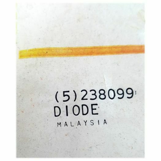 RCA VCR Replacement Part Diode No. 238099