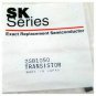 SK Series VCR Replacement Transistor Part No. 2SB1050