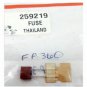 RCA VCR Replacement Fuse Part No. 259219