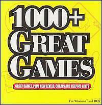 1000+ Great Games (Jewel Case) (CD PC Game)