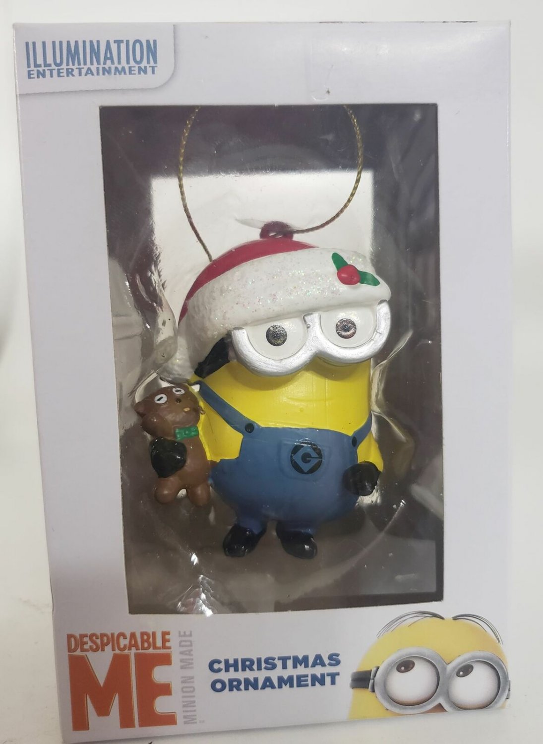 Despicable Me Minions Bob with Teddy Bear Ornament