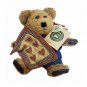 Boyds Bears & Friends Plush Bear - Delbert 10" Quilt Patch Bear