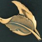 Textured Copper Leaf Brooch BRO2026