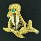 Walrus Figural Pin BRO2160