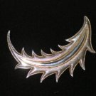 MMA 1987 Silver Tone Feather Brooch BRO1006BC