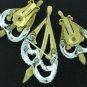 Enchanting Single Leaf Brooch and Earring Demi Parure  SET2018