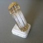 Large Lucite and Gold Tone Clamper Bracelet BRA2002