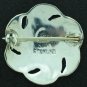 Vintage Signed SIAM Sterling Pin Sbro2002