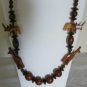 Wooden Beaded Jungle Animal Necklace