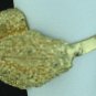 Textured Gold Tone Aurora Borealis Rhinestone Ring Rin2008