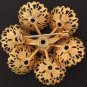 Lovely Vintage Blue Aurora Borealis Rhinestone Brooch Bro2099