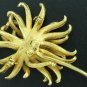 Boucher Style Gold Tone Vintage Flower Brooch Bro2141