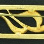 Vintage Unsigned Rectangular Shaped Rhinestone Brooch Bro2073