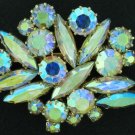 Glimmering Aurora Borealis Abstract Design Brooch Bro2200