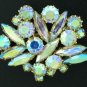 Glimmering Aurora Borealis Abstract Design Brooch Bro2200